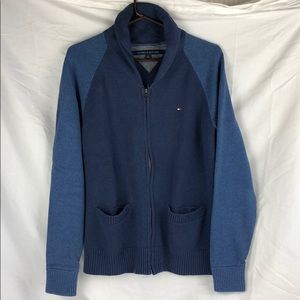 Tommy Hilfiger Zipper 2 Pocket Sweater Small